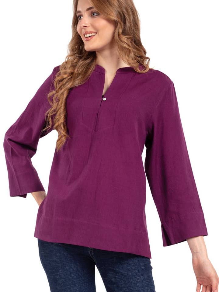 Sevya Handmade - Wholesale Tunic - Women's - Flax Linen Tunics8