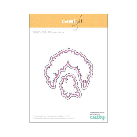 Matrizes finas para carimbos transparentes Easter deco por atacado de Impronte D'Autore