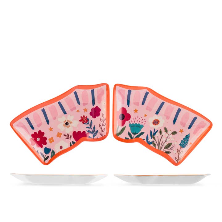 H&H - Wholesale Appetizer Serveware - Gipsy Melamine Aperitif Set3