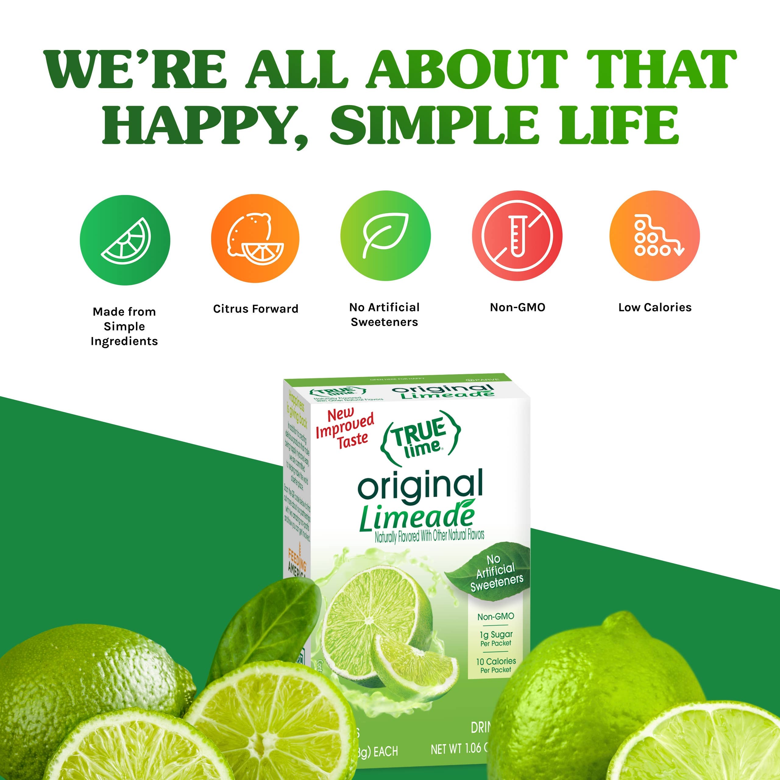 True Citrus - Wholesale Drink Mix - True Lime Original Limeade2