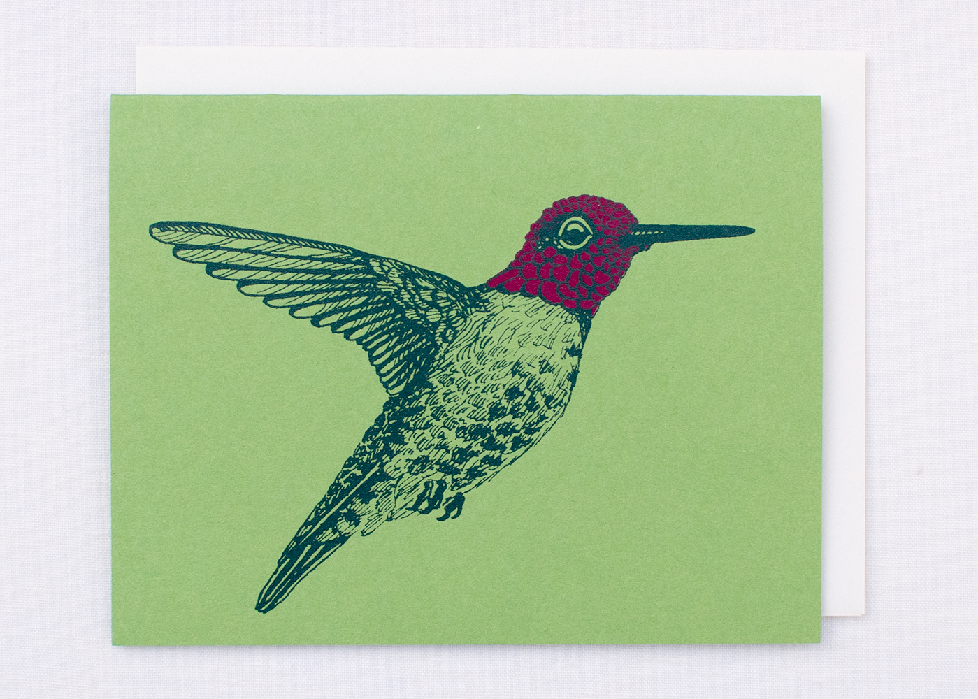 Farm and Finch Creative - Wholesale Everyday Greeting Card - Anna's Hummingbird Card4