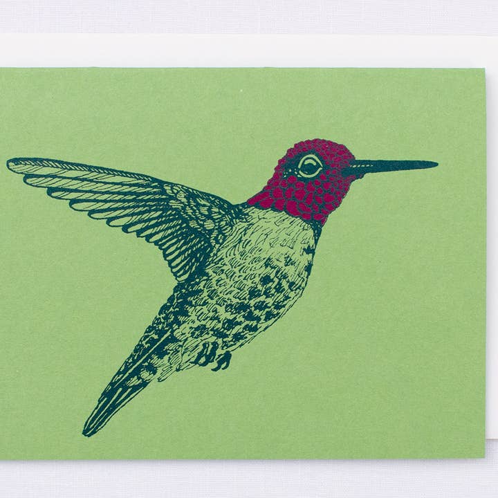 Farm and Finch Creative - Wholesale Everyday Greeting Card - Anna's Hummingbird Card4