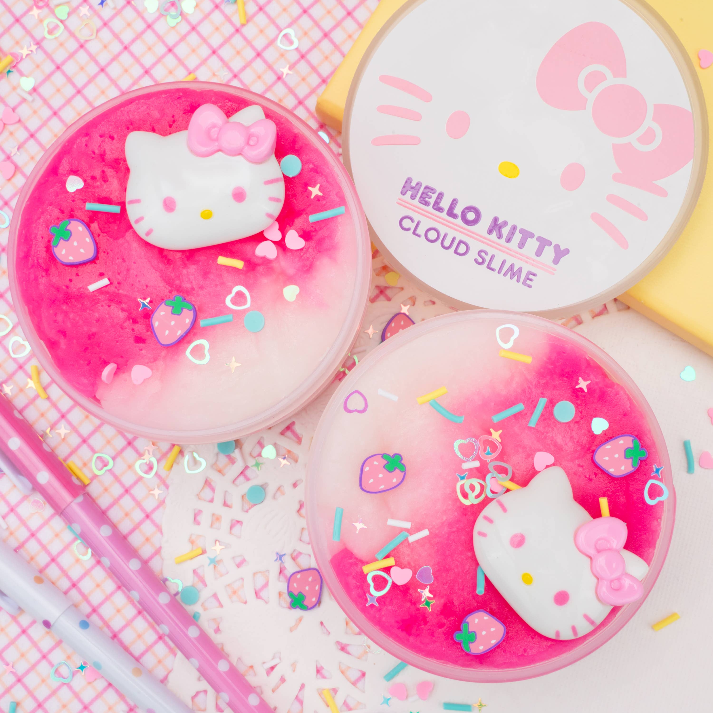 Kawaii Slime Company - Wholesale Putty/Slime - Kids - Hello Kitty® Cloud Slime (4pcs/case)2