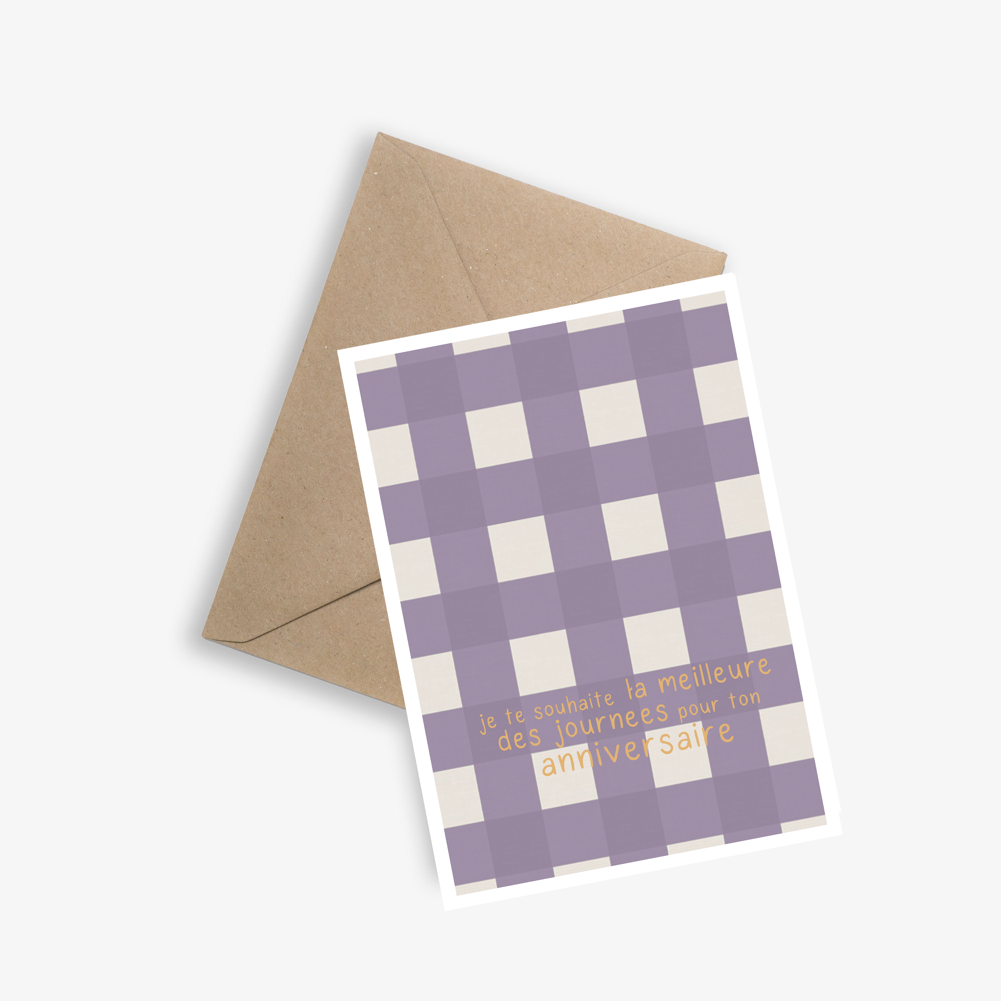 LE PAPIER GRAPHIQUE - Wholesale Birthday Card - Birthday Day - Simple Birthday Card0