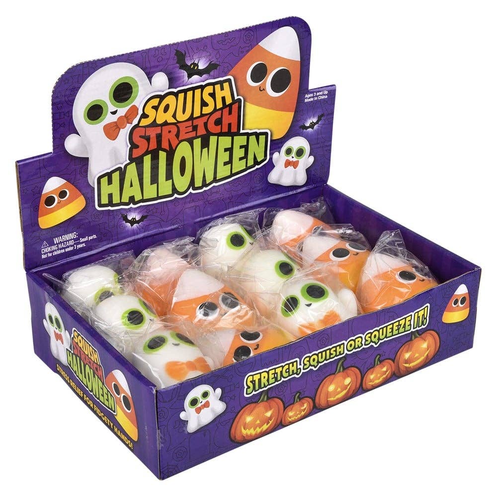 La Luna Bella - Toys - Wholesale Squishy Toy - Kids & Baby - 3.5" Halloween Squish Stretch 12ct LLB Squishy Toys6