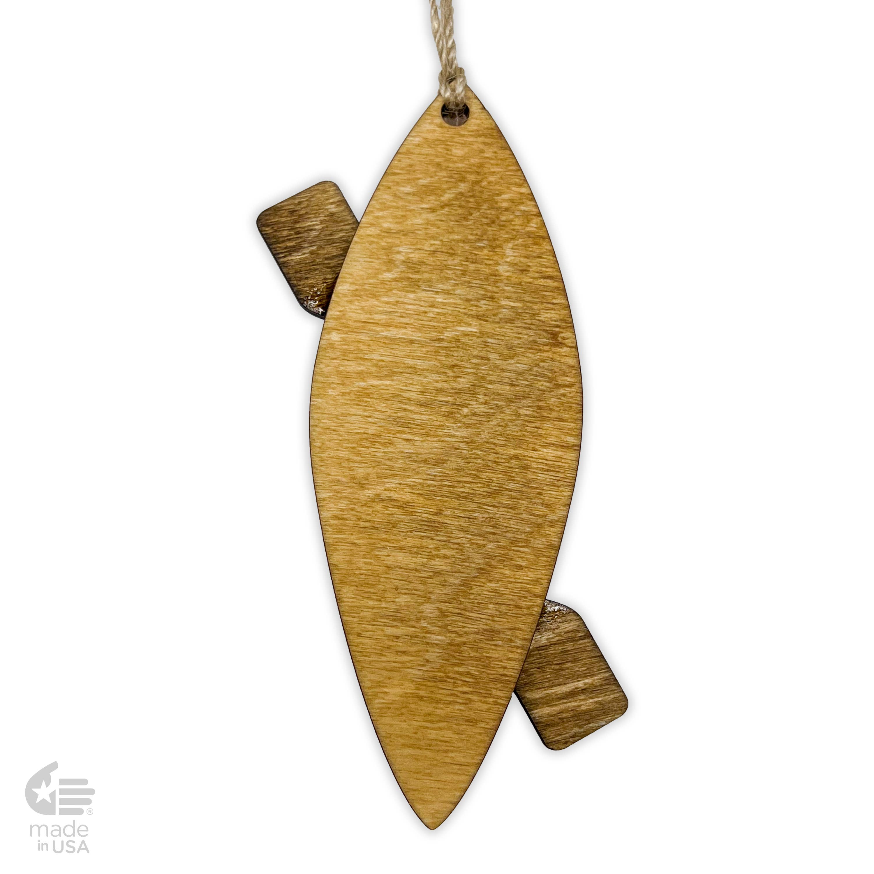 Bloom & Wander – wholesale Ornament – Kayak Ornaments | Lake Coastal | Christmas Customizable6