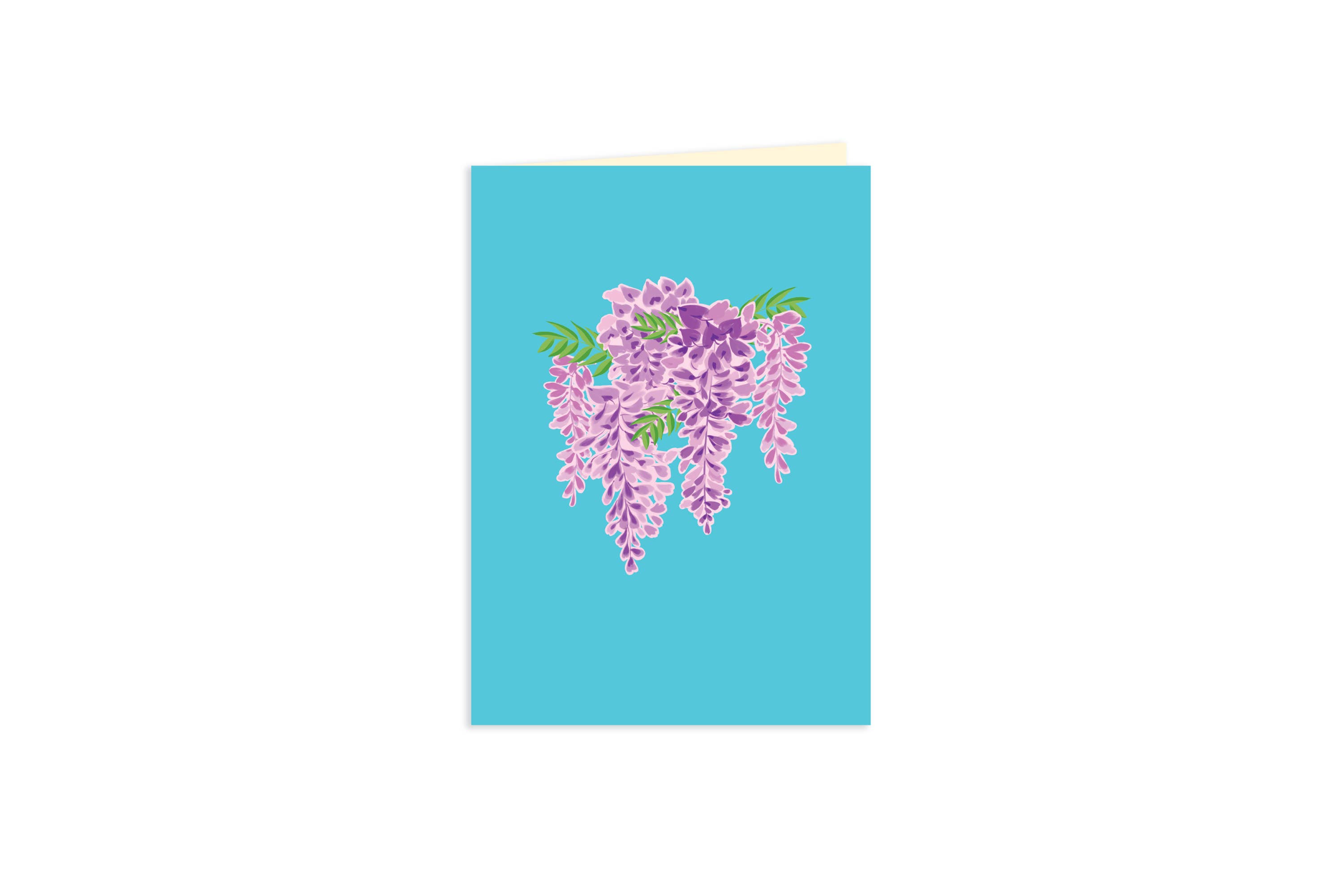 Blue Bird Cards - Wholesale Everyday Greeting Card - Wisteria Floral Bouquet Pop-Up Card3