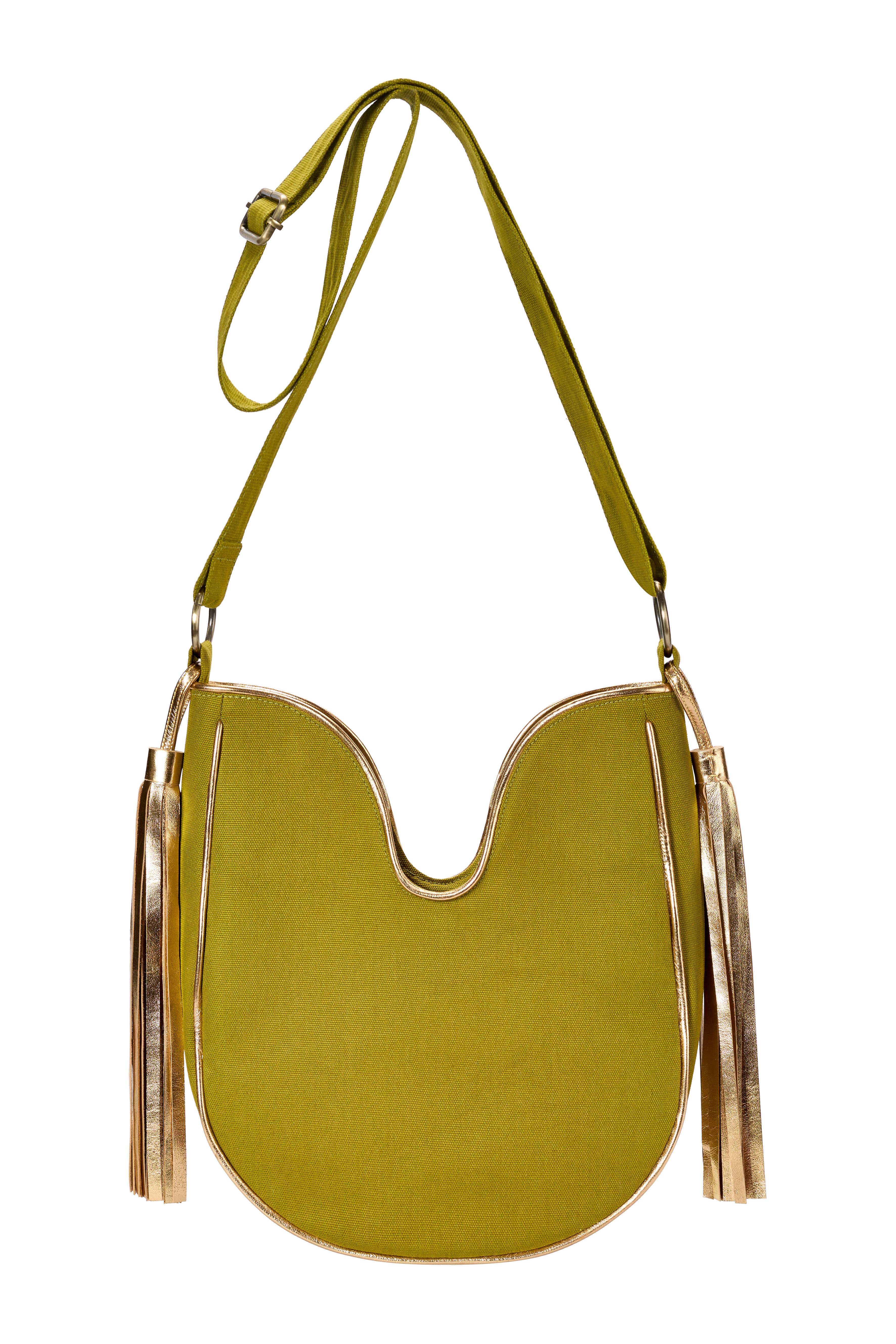 All That Jazz Tote Bag Sicilian Olive/Gold for wholesale on Faire2