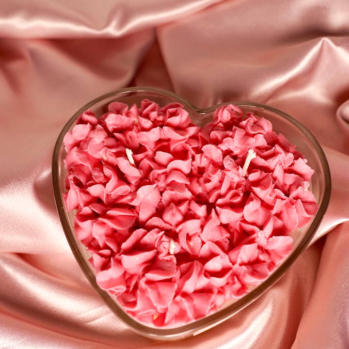 „Self Love” 3 Wick Hartvormige kaars voor wholesale door CANDLEOUS