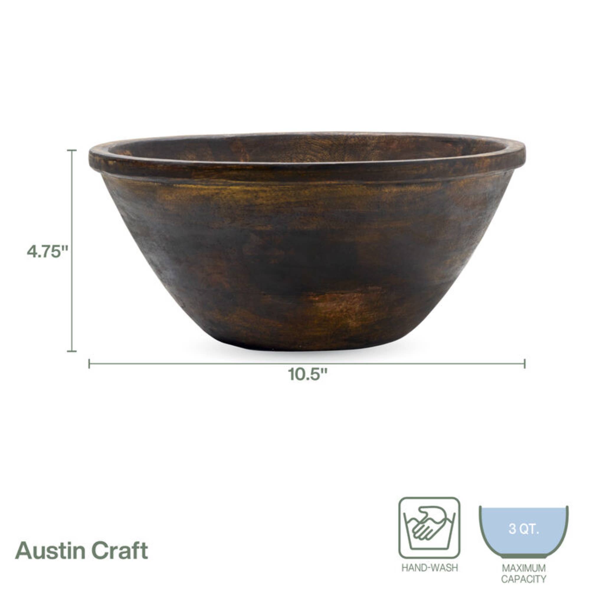 Brown Fitz & Floyd Austin Crft Espress Serve Bowl Open Stock for wholesale on Faire1
