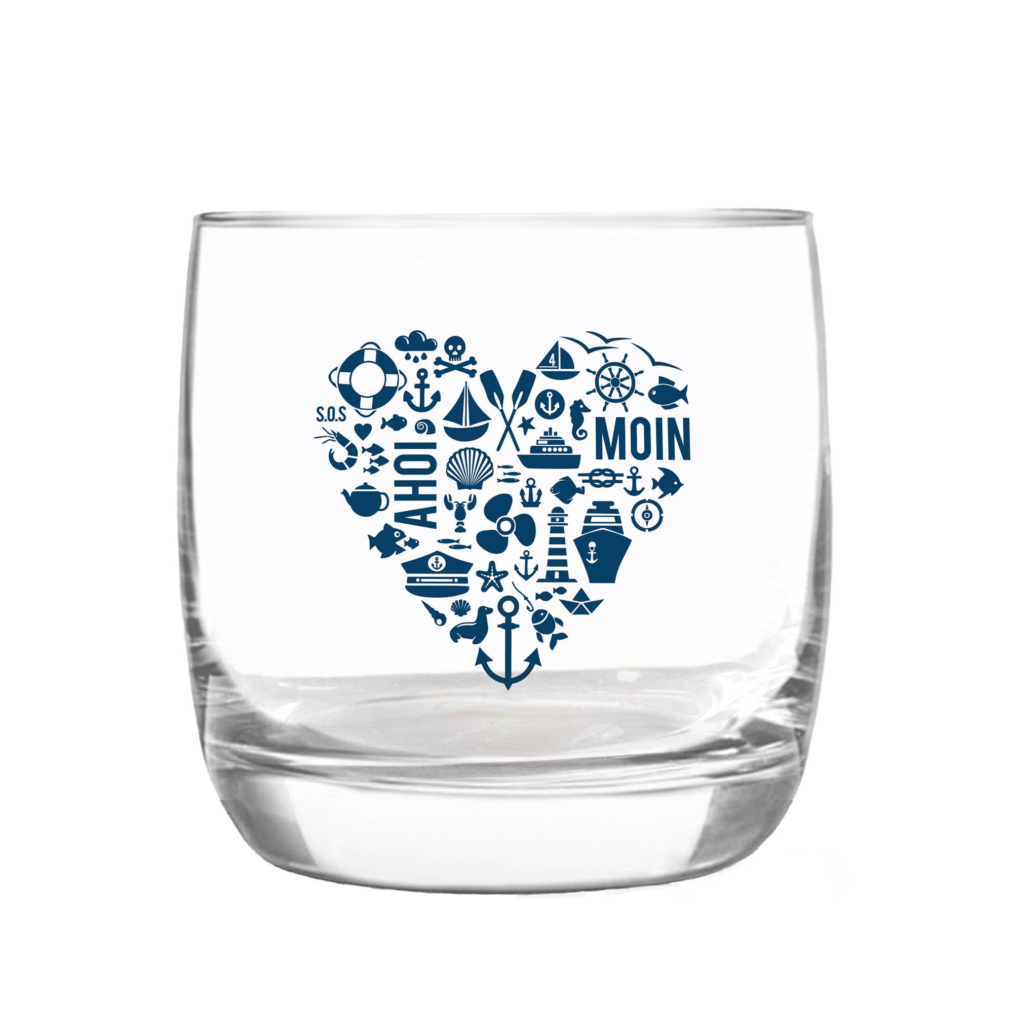 Bow & Hummingbird - Wholesale Cocktail/Liquor Glass - Crystal glass, whiskey glass "Nordic by Heart" made in EU3