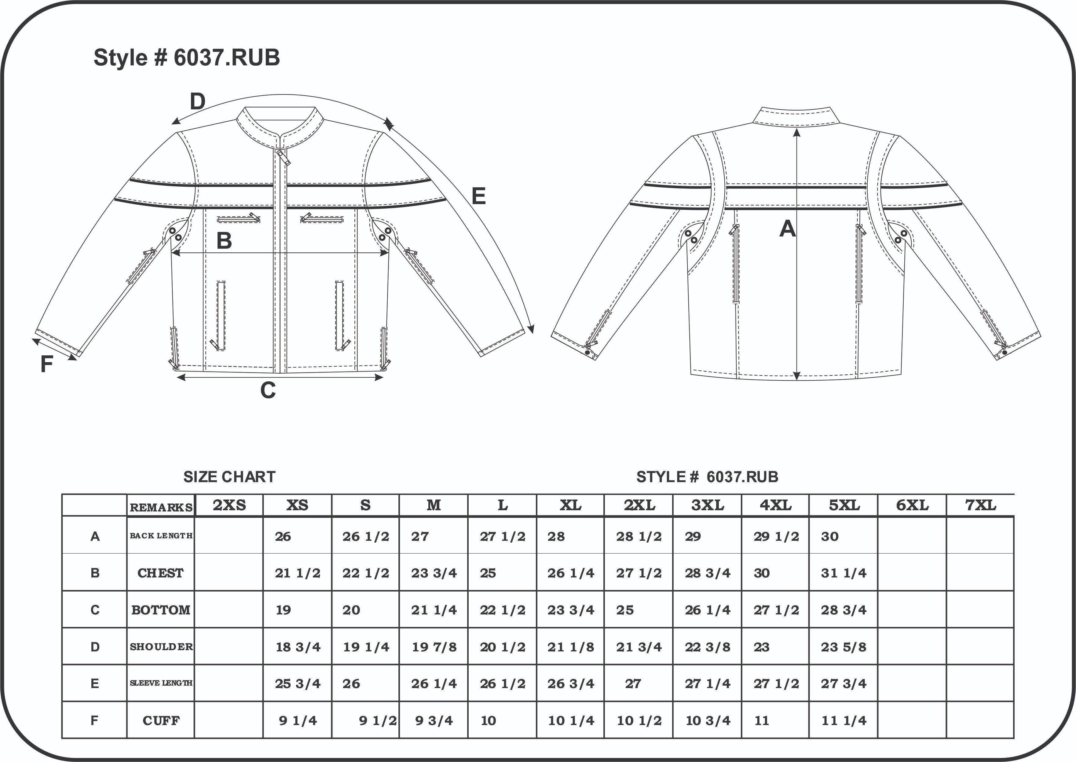 RUB 6037.RUB - Mens Ultra Leather Jacket for wholesale on Faire2