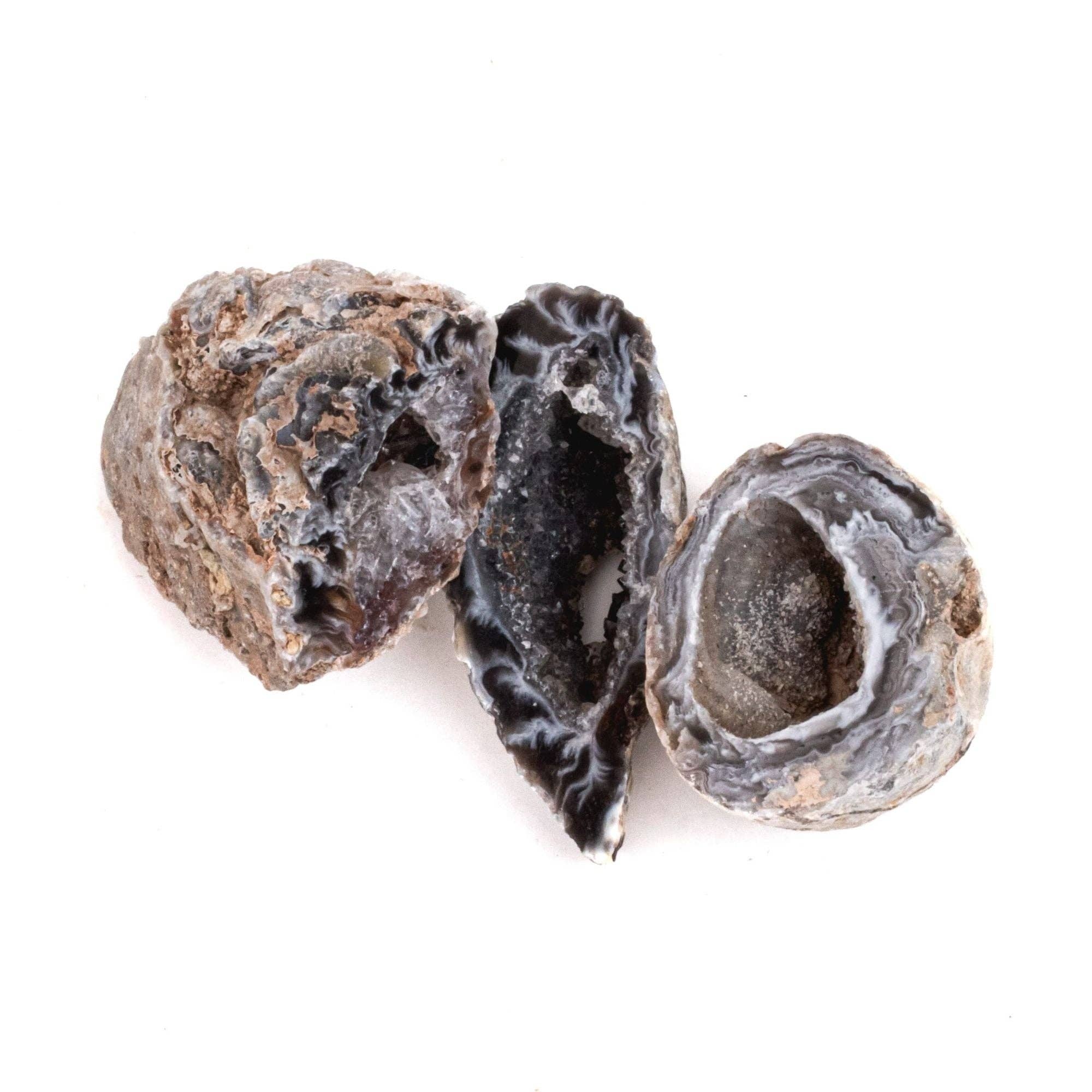 Tree of Life Gems - Wholesale Spiritual Stone/Crystal - NEW! Small Rough/Raw Agate Oco Geodes4