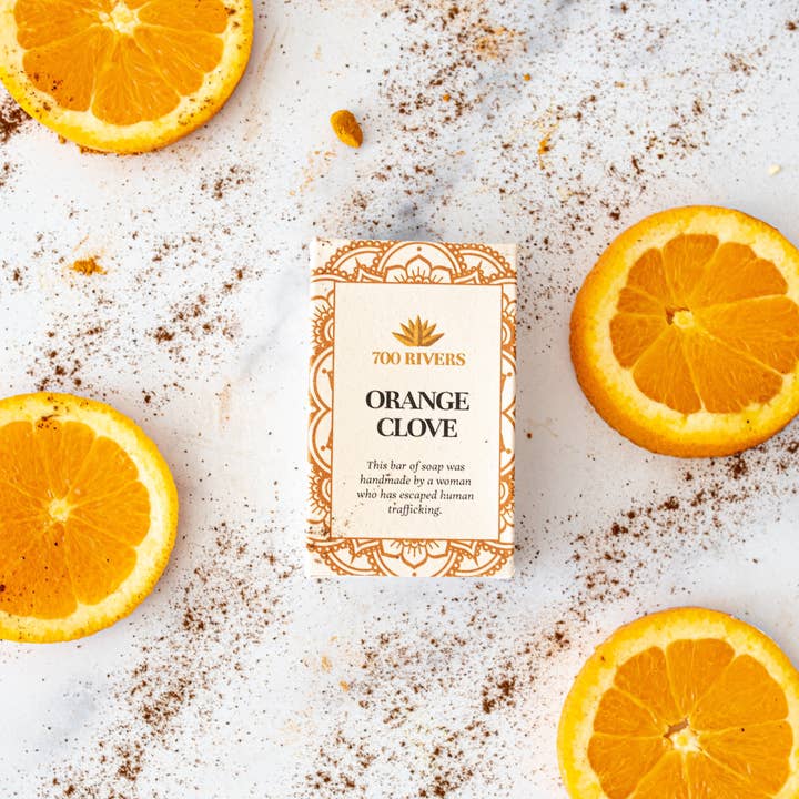 700 Rivers - Wholesale Bar Soap - Orange Clove Soap Bar | Holiday Gift | Stocking Stuffer3