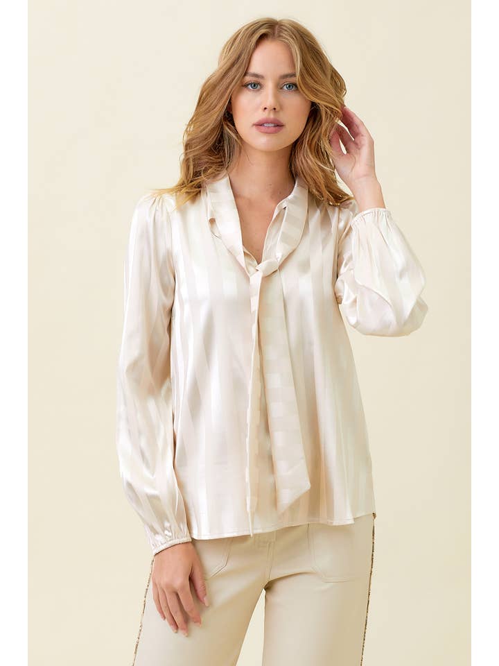 Mystree - Wholesale Blouse - Women's - 60325 Flowy Striped Blouse22