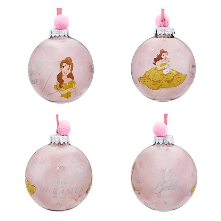 WIDDOP and Co. - Wholesale Christmas Decoration - Disney Set of 7 Baubles - Princesses2