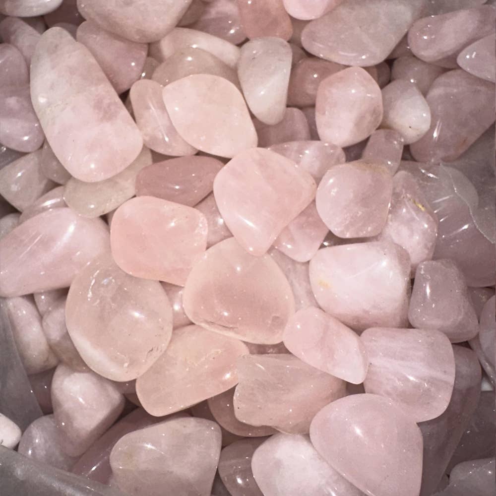 Designs by Deekay Inc. - Wholesale Spiritual Stone/Crystal - Rose Quartz Crystals 1lb1
