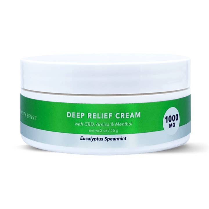 Deep Relief Cream 1000mg Eucalyptus Spearmint for wholesale by Seventh Sense