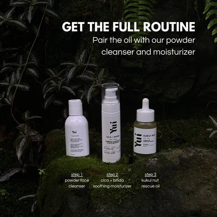 Yui Skin - Wholesale Bath/body oil - Kukui Nut Rescue Oil8