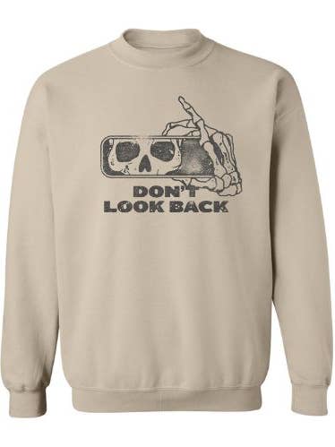 KIJK NIET ACHTEROM SKELET | SWEATSHIRT voor wholesale door Thread House