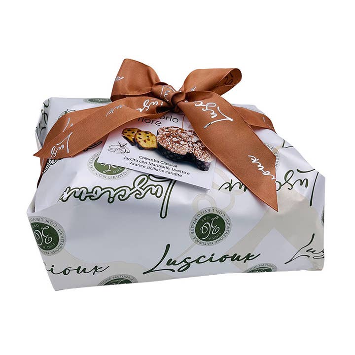 LUSCIOUX - OMNIA GROUP SRL - Wholesale Cake - Luscioux Artisan Colomba “Almond in Blossom” 750 g