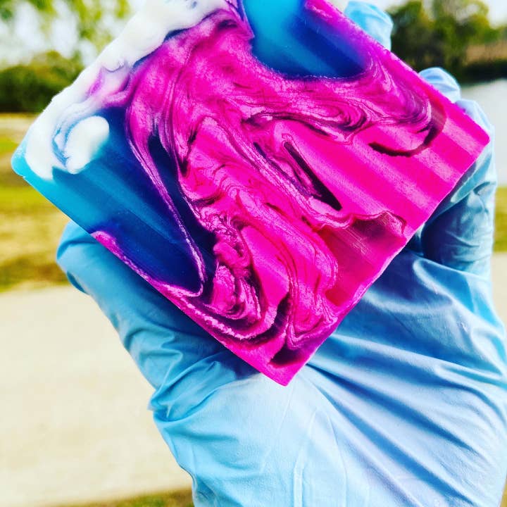 Bruja Pandora Box LLC - Wholesale Bar Soap - Cotton Candy Soap Loaf4