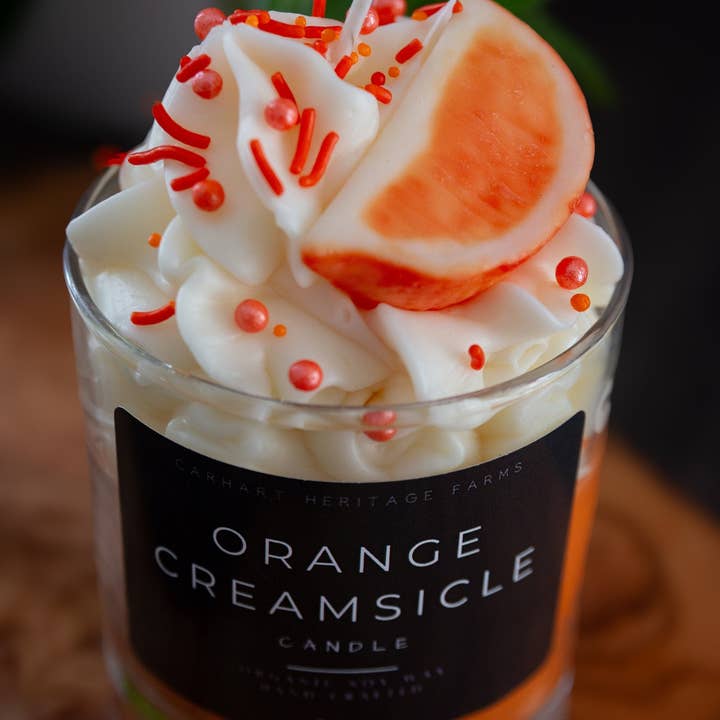 Carhart Heritage Farms - Wholesale Novelty candle - Orange Creamsicle Candle2