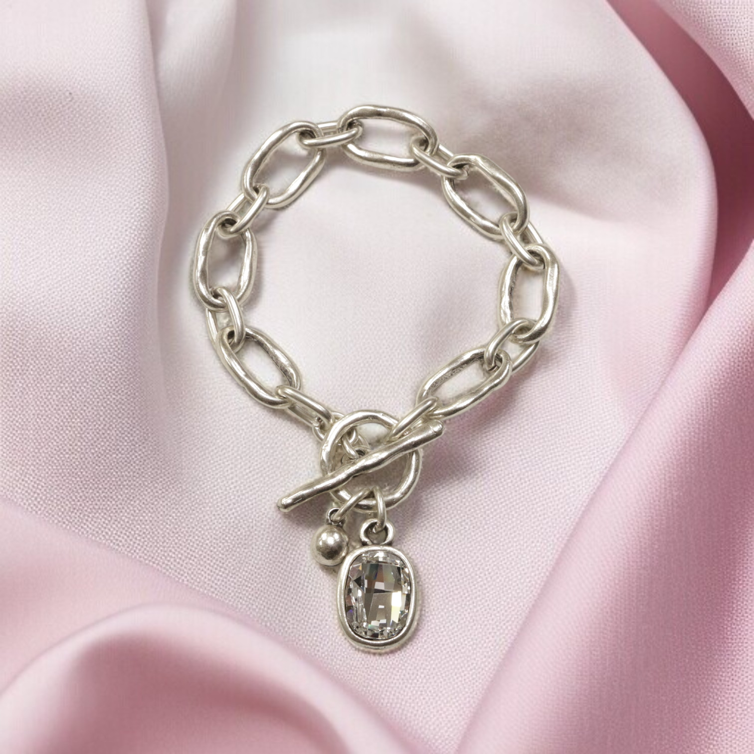 The Ancient Bazaar Jewelry & Accessories - Wholesale Charm/Dangle Bracelet - Item # NB-2919 - Pewter Bracelet  2