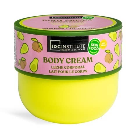 Crema Corpo Avocado & Jojoba IDC Institute 500gr per la vendita all'ingrosso da parte di Aquarius Cosmetic SLU
