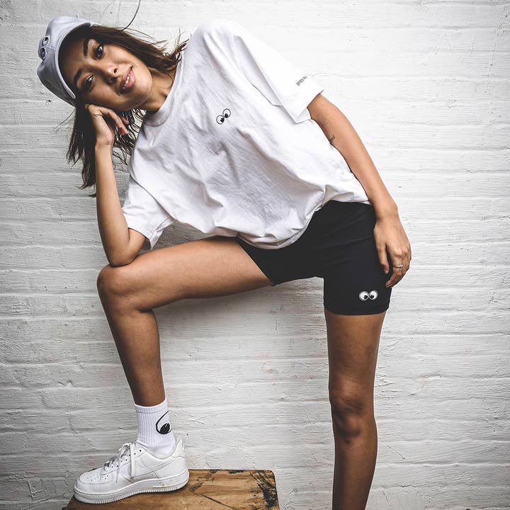 Googly Eye Cru Bikershort voor wholesale door Googly Eye Cru