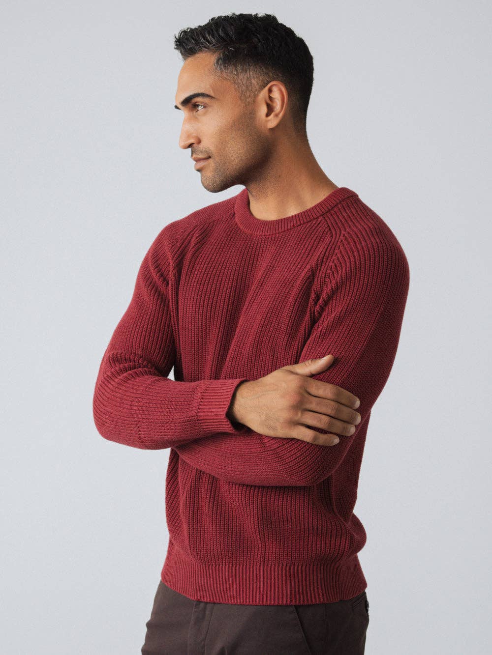 Honest Basics - Wholesale Knit Sweater - Men's - Heavy Knit Jumper Men29