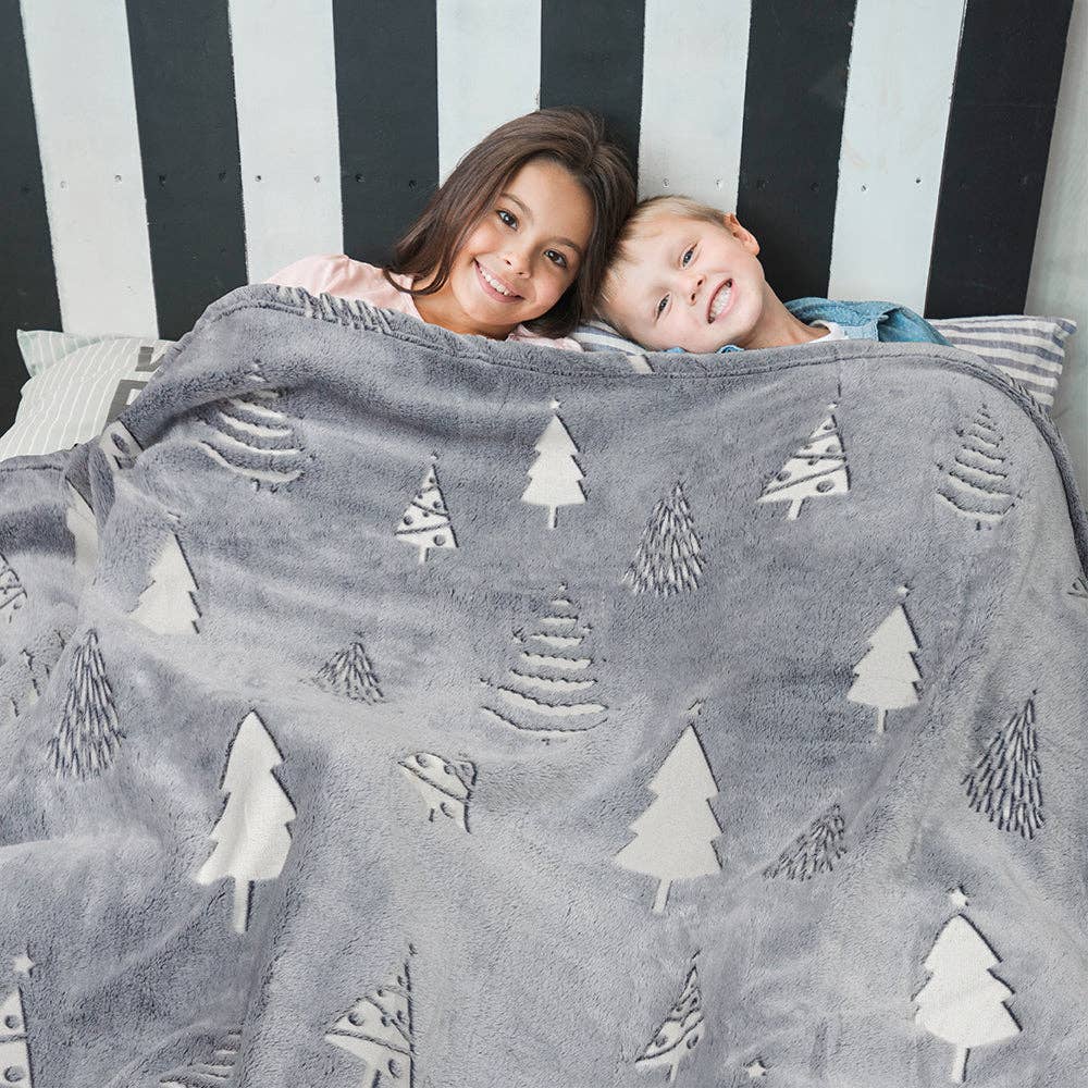 Pavilia – wholesale Throw blanket – Glow In The Dark Fleece Throw Blanket12