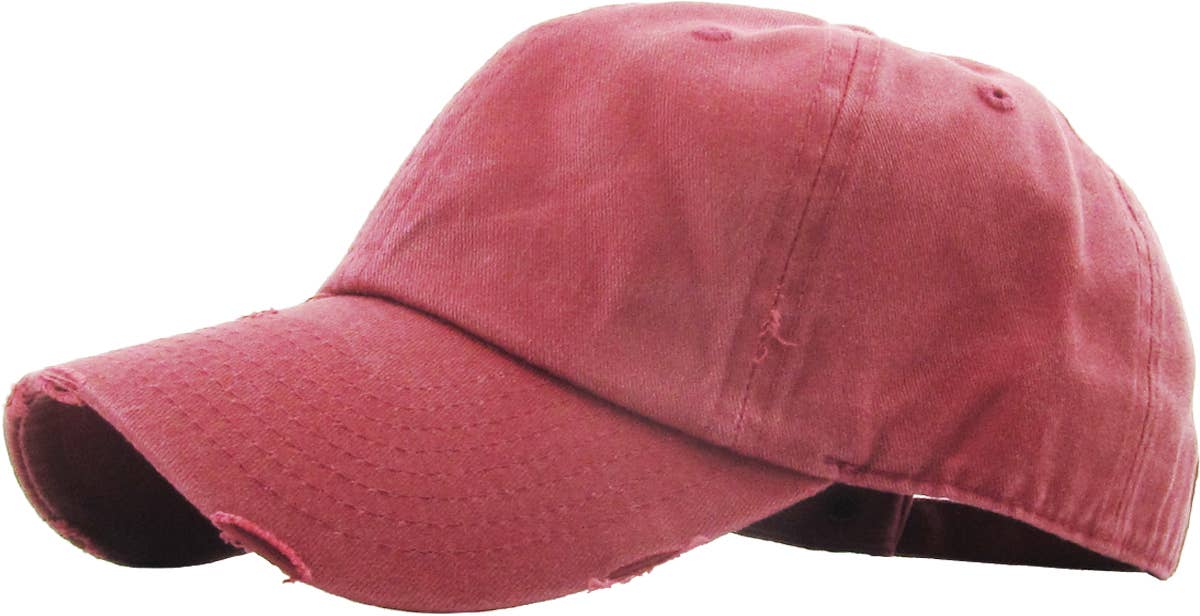 KBETHOS - Wholesale Baseball Cap - Unisex - Vintage Distressed Washed Style Baseball Caps134