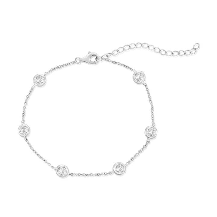 Donatello gian - Wholesale Charm/Dangle Bracelet - Sterling Silver Crystal Bracelet0