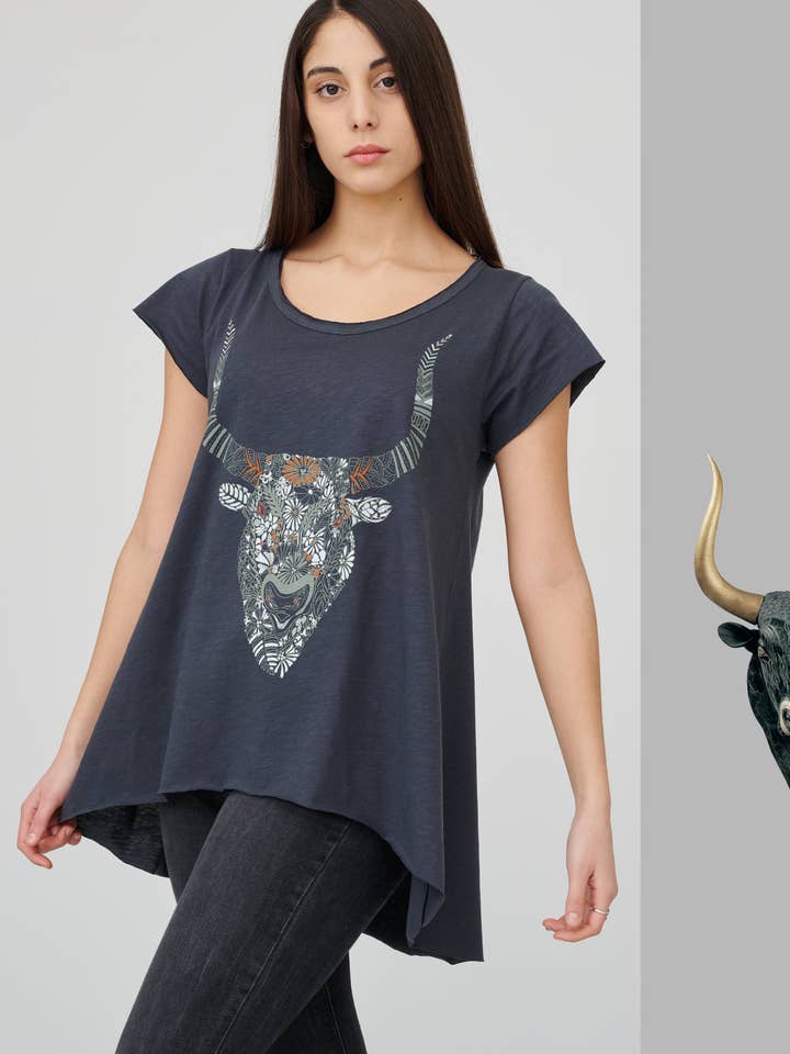 TUNIEK VOLHEID HOUTSKOOLGRIJS voor wholesale door inspira