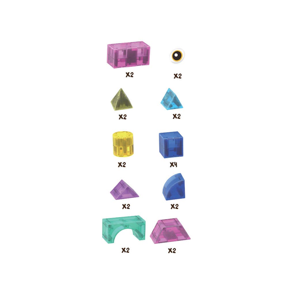 AJ Aguiar - Wholesale Building Set - Kids - Magnetic Game Transparent Blocks 22 Pcs8