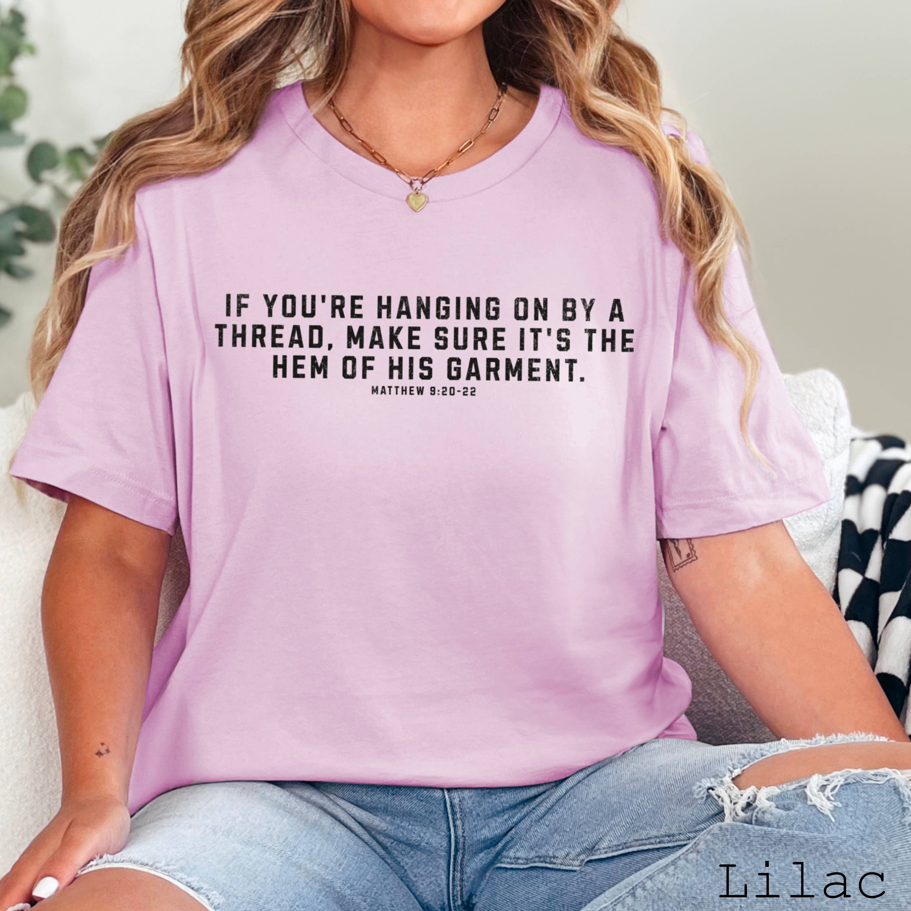 Shoppe SHC – wholesale T-shirt med logga - Dam – Om du hänger på en tråd T-shirt | Bella Canvas9