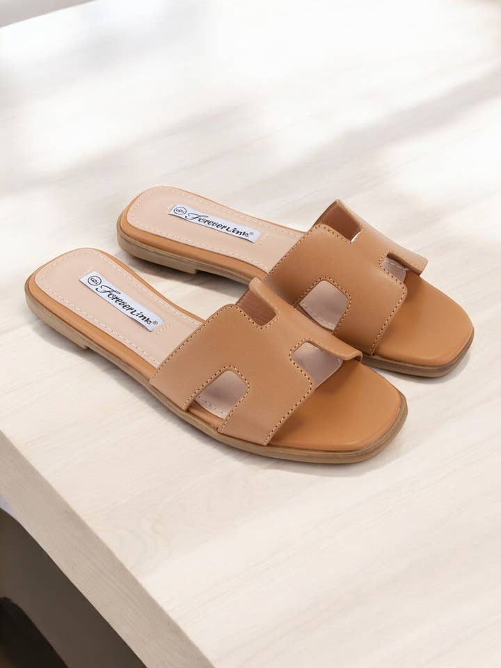 MAIN-13 H-formede slip-on sandaler for engroshandel hos Oliccui