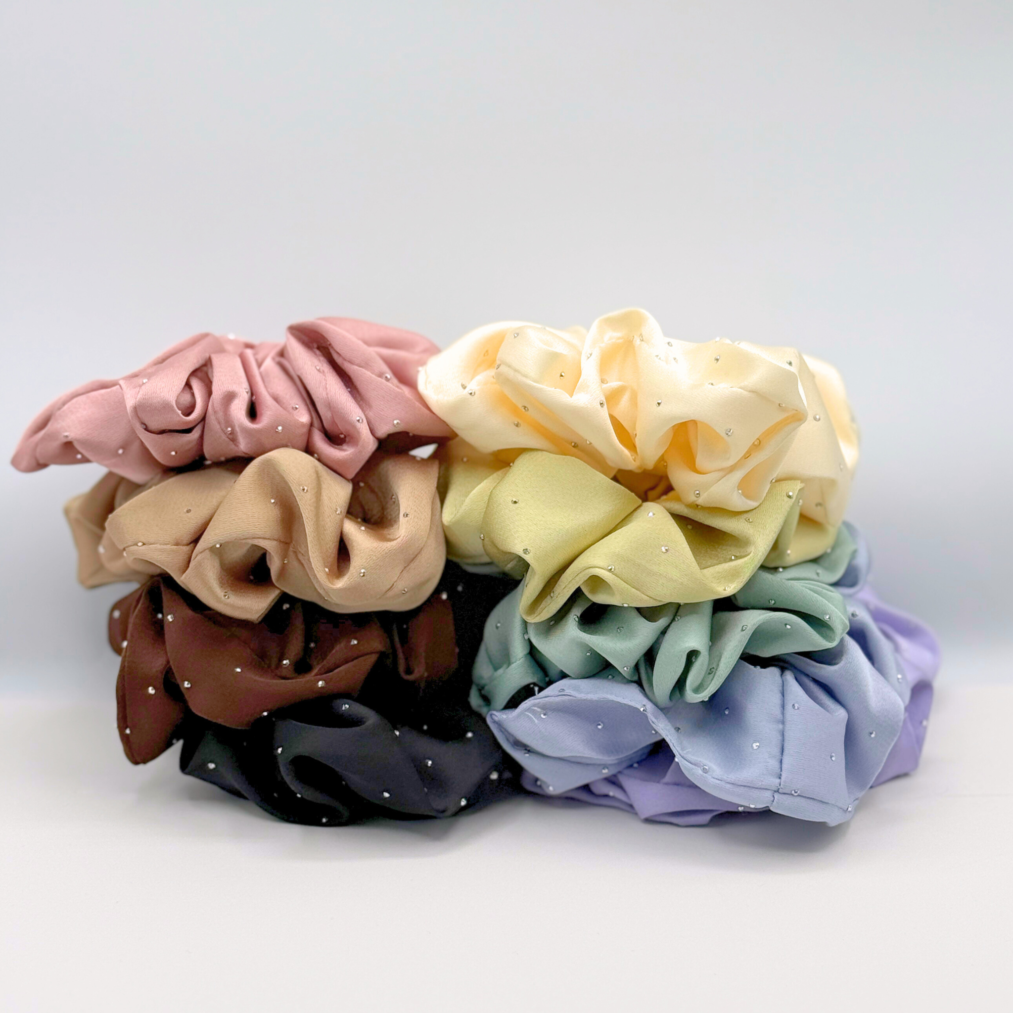 Love Attack - Vente Chouchou – femme - Chouchous en satin scintillant14