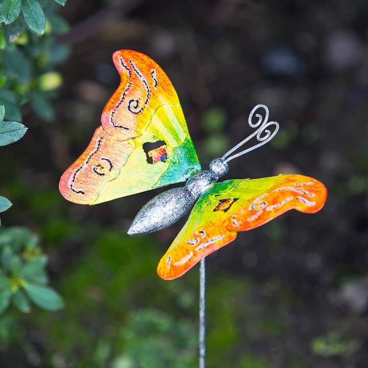 Garden Age Supply - Wholesale Garden/Lawn Stake - Butterfly Garden Stakes - Metal