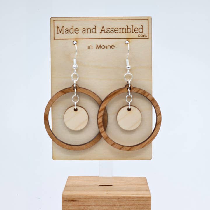 Wildwood Collection - Serenity Circle Earrings for wholesale by Made and Assembled