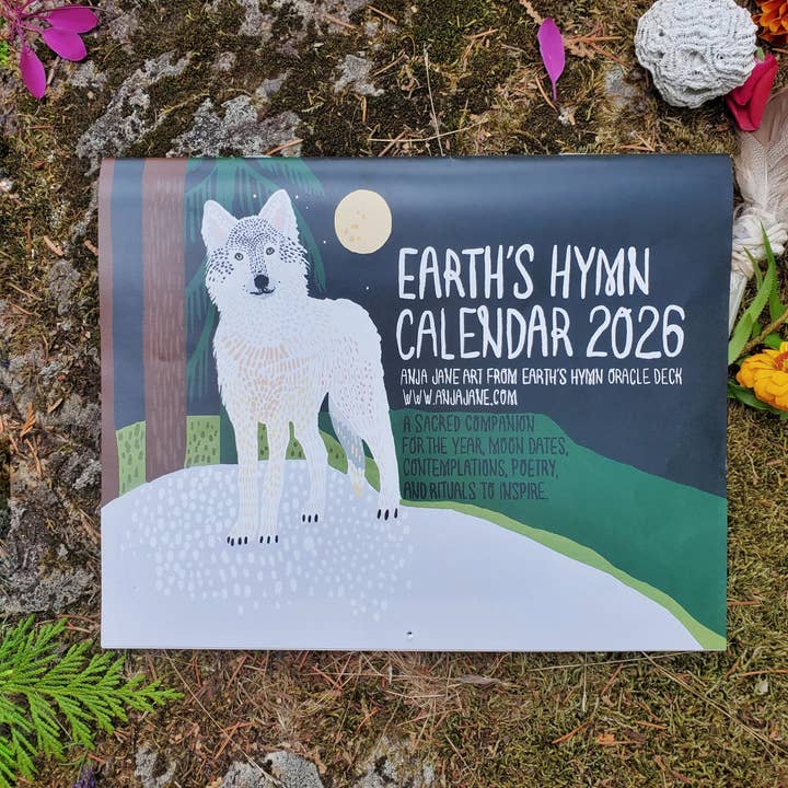 Calendario Lunar del Himno de la Tierra 2026 para venta al por mayor de Anja Jane