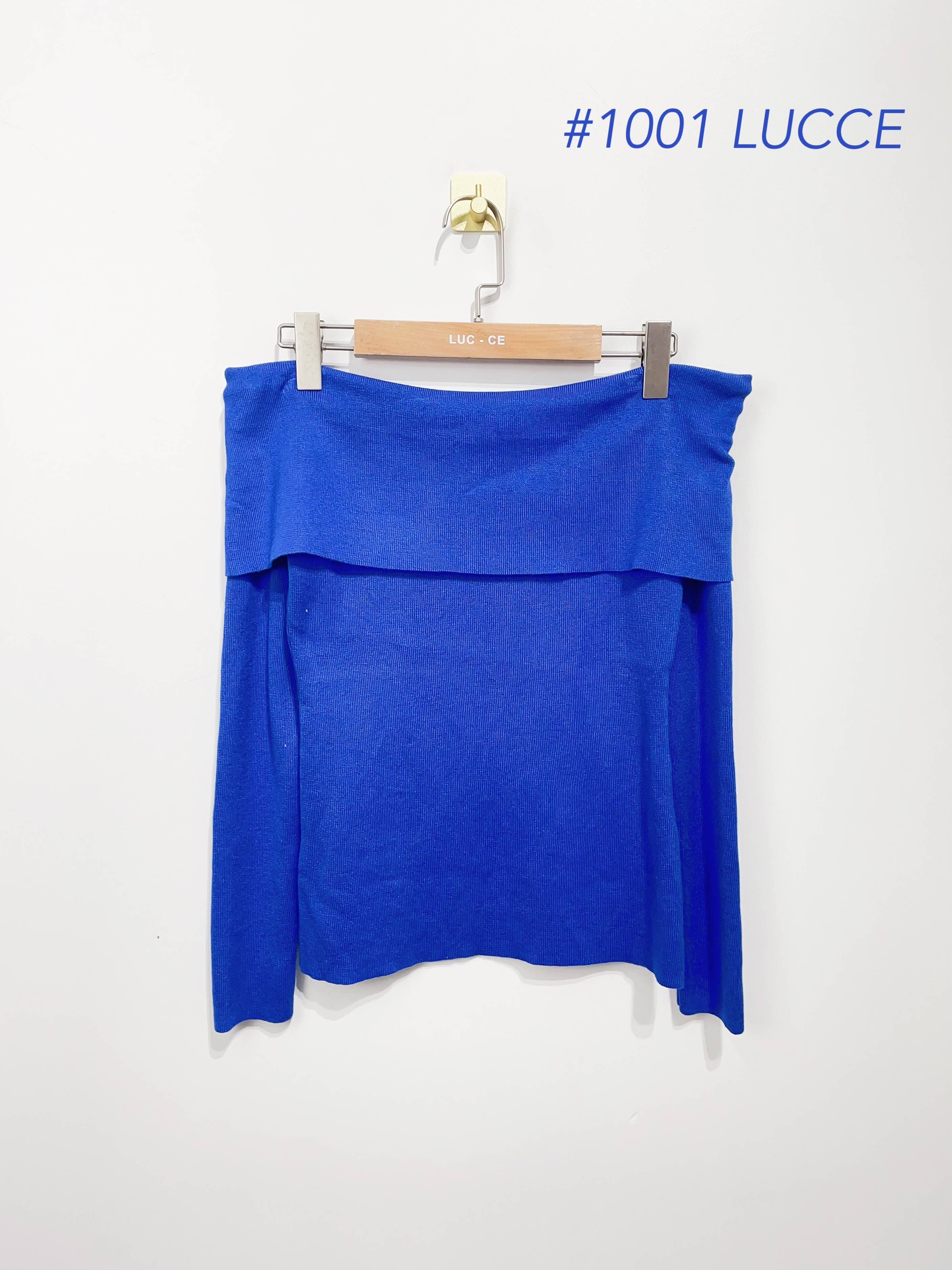 LUCCE - Wholesale Knit Sweater - Women's - Off shoulder sweater - 10014