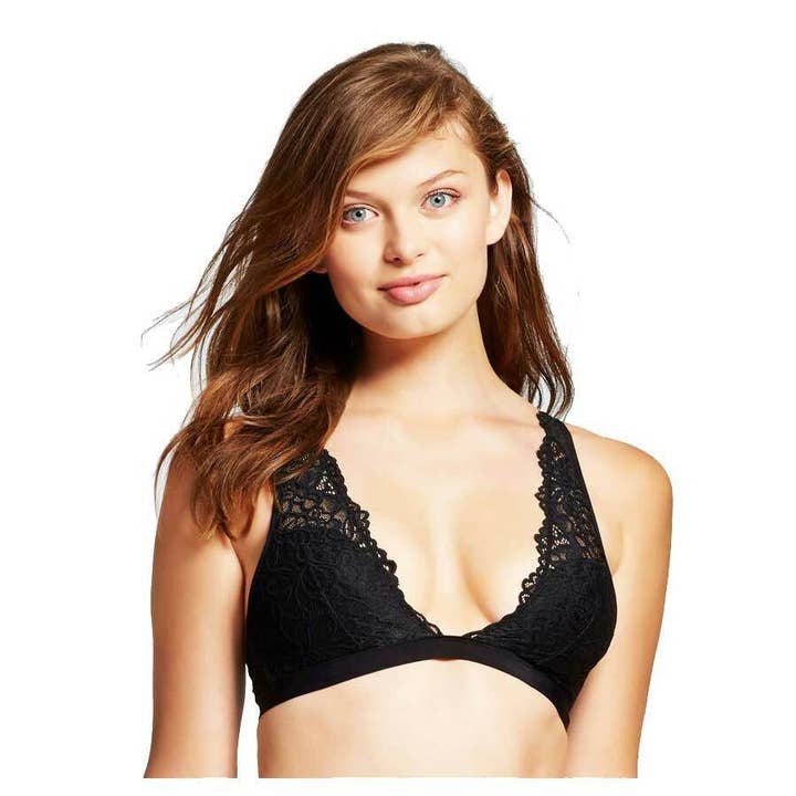 Bralette in pizzo multidirezionale con scollo profondo Xhilaration senza fili per la vendita all'ingrosso da parte di Kasa Style