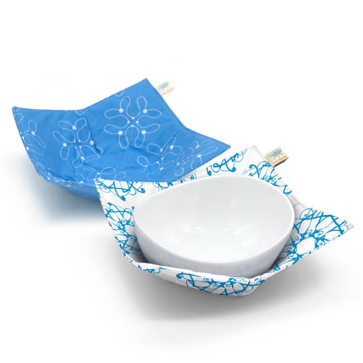 Shawn Sargent Designs - Vendita all'ingrosso Guanti da forno/Presine - Jax - Supporto per microonde, colore blu6