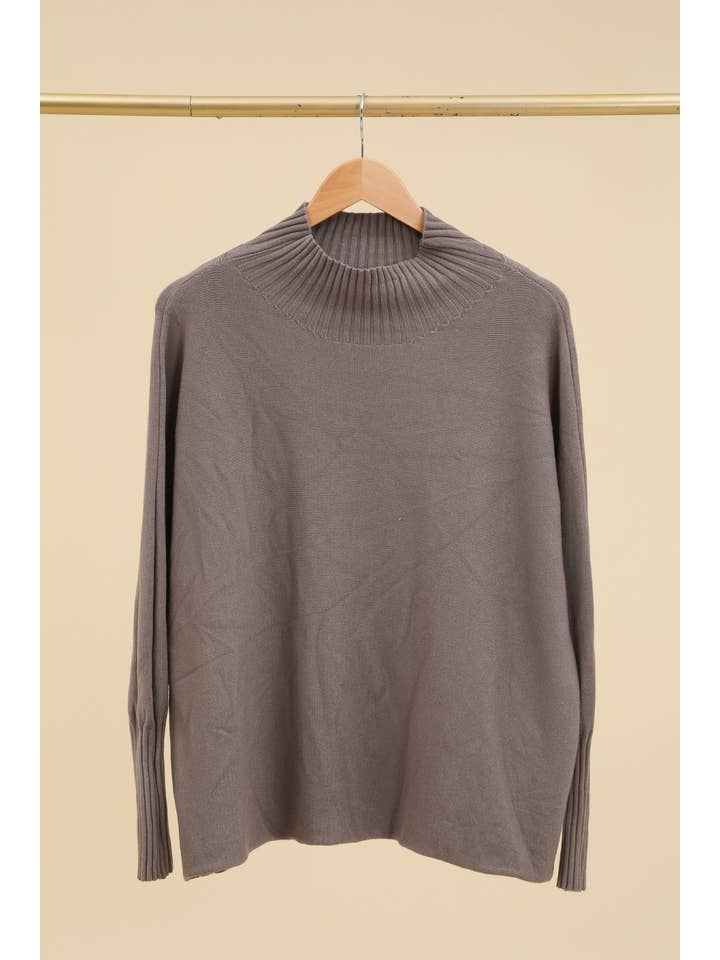 LÉA & LUC - Venta al por mayor Jersey de punto - Mujer - Jersey de cuello alto REF. 612337