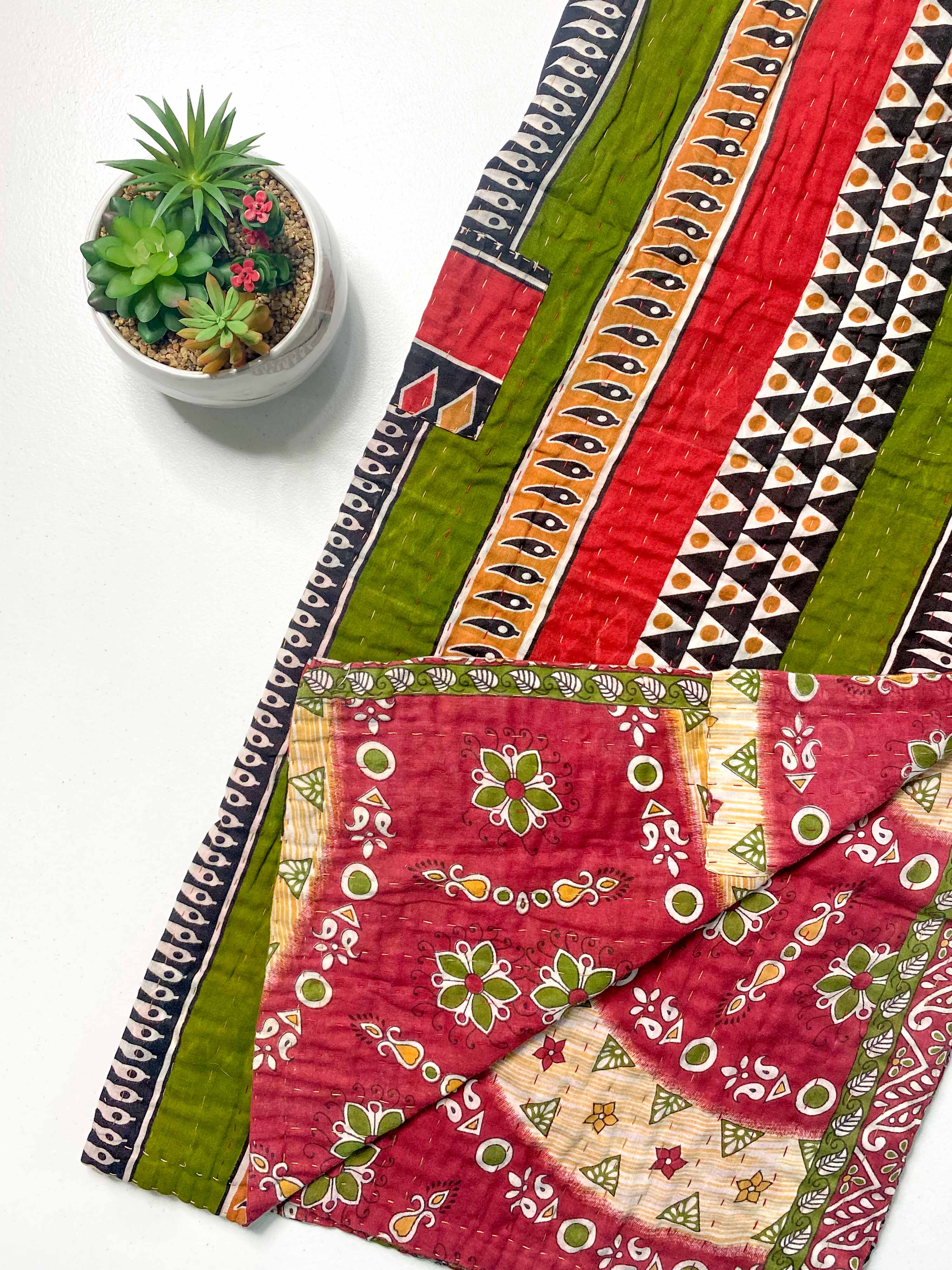 Asha Project - Wholesale Throw Blanket - Kantha Throw Blanket | Christmas8