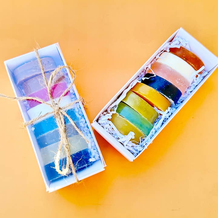 Mini set de savon pour les voyages ou les cadeaux pour la vente par Untamed Naturals