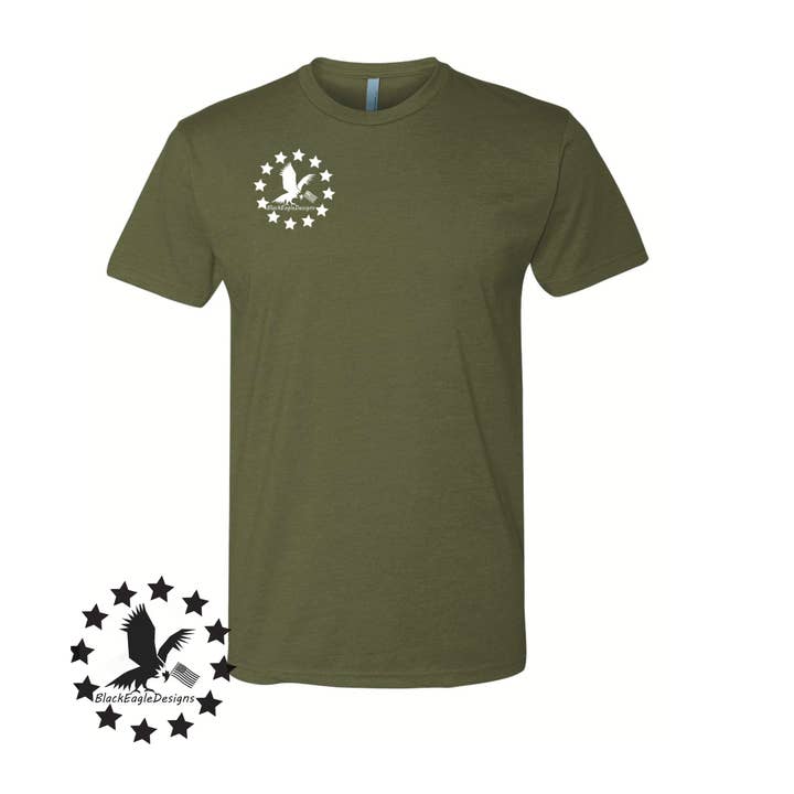 Exemplar von 5 Things You Don't Mess With Back Print für den Großhandel von Black Eagle Apparel