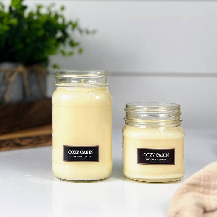 Be Blends | Soy Candles & Natural Products - Wholesale Jar/Filled Candle - Cozy Cabin Soy Candles | Vintage Farmhouse Candles | Home1
